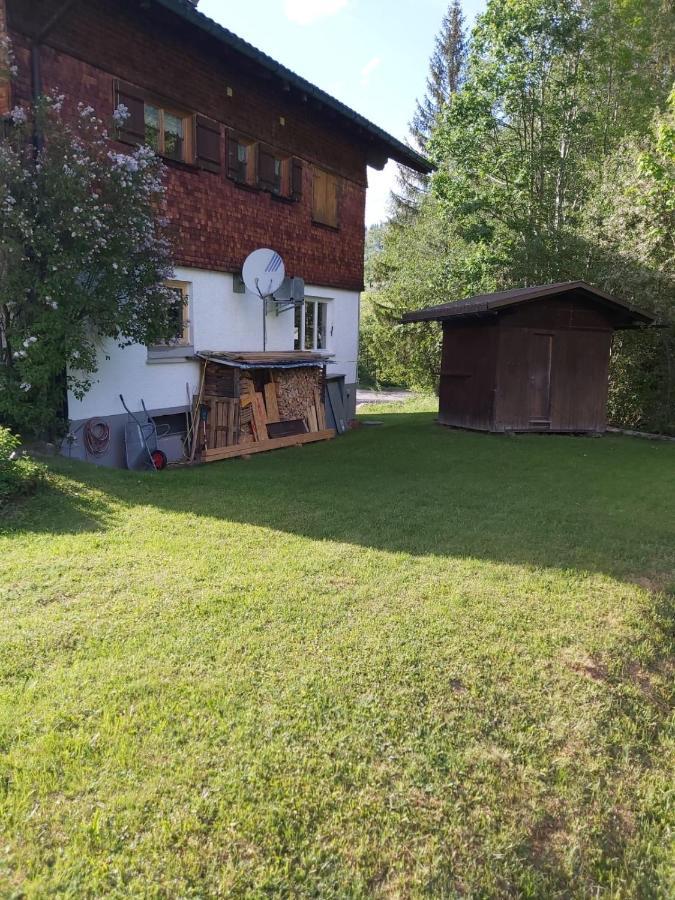 Kleine Ferienwohnung Am Rande Der Wildnis Sibratsgfäll Exteriér fotografie