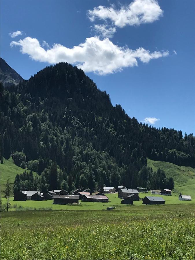 Kleine Ferienwohnung Am Rande Der Wildnis Sibratsgfäll Exteriér fotografie